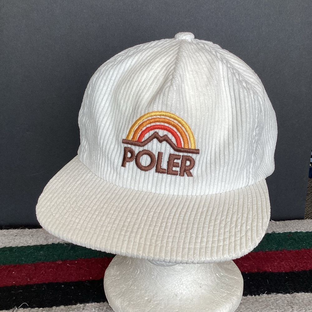Poler Mountain Rainbow Corduroy Hat SnapBack